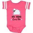thumbnail image 3 of Inktastic My Mimi Loves Me Baby Lamb Boys or Girls Baby Bodysuit, 3 of 5