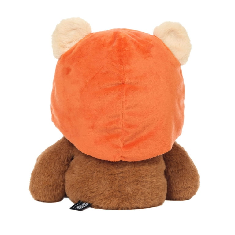 Manhattan Toy Peluche LEGO Star Wars Ewok – Personaje De 25 Cm Con Capucha, Cuerpo Suave Y Equilibrio Para Exponer, Oficial De Star Wars