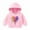 Pink, variant on Cavosen Toddler Fleece Sweatshirts Girl Boys Little Kids Long Sleeve Hooded Pullover Sweatshirts Heart Print Hoodies Fashion Sweatshirts Coat Warm Lightweight Outfit Blue 3T