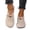 Beige, variant on Orthopedic Suede Ballet Mary Jane Flats for Women, Comfort Wide Toe Box Flats with Arch Support Soft Round Toe Slip on Shoes,Beige Size 40