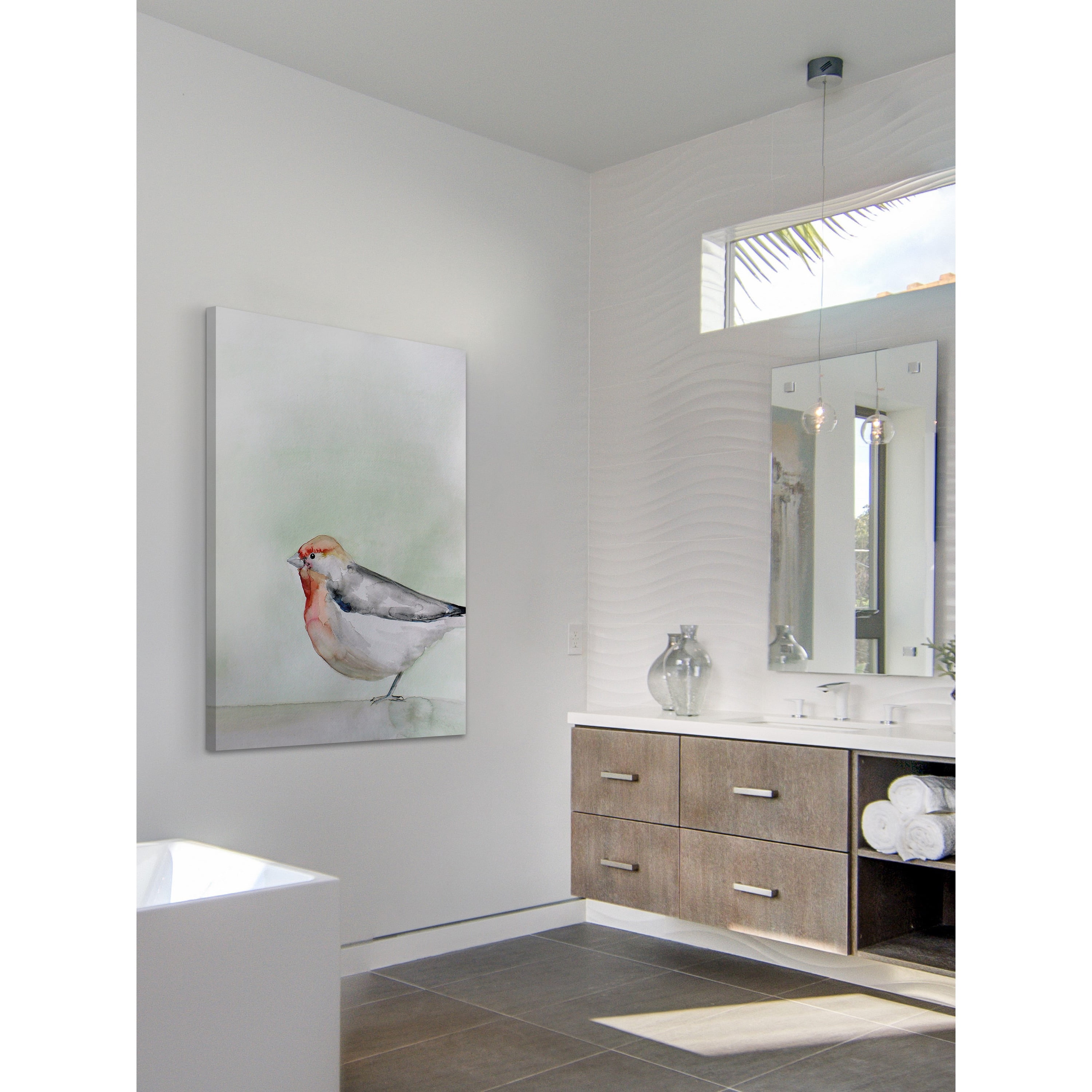 Marmont Hill "Jade" by Christine Lindstrom Painting Print on Wrapped Canvas