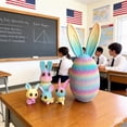 thumbnail image 2 of 3D Printed Easter Eggs with Bunny Inside,8.46 inch,Rabbit Egg Figurine Desktop Ornament, Unique Easter Gift Set, 2 of 9
