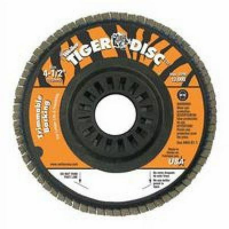 UPC: 0012382500047 | Weiler Fiber Disc 4 1/2 in Dia 7/8in Arbor 97902