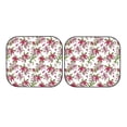 thumbnail image 7 of Balery 2 Piece Lilies Flowers Car Windshield Sun Shade|Foldable Front Windshield Shade for Car Front Window for Most Sedans SUV Truck-Large, 7 of 7