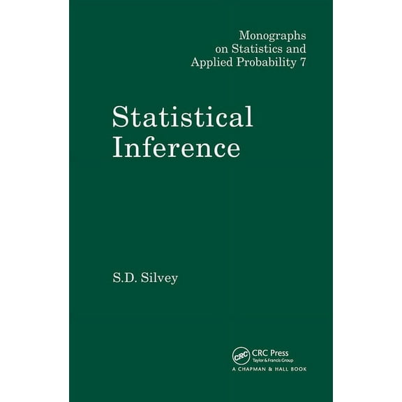 Chapman & Hall/CRC Monographs on Statist Statistical Inference, Book 7, (Hardcover)