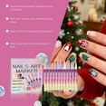 thumbnail image 3 of SDOHIG 12 Colors Nail Art Pens Set, Nail Art Markers Polish Pen for 3D Nail Art, DIY Nail Art Beauty Adorn Manicure Tools, Gifts for Women, 3 of 9