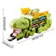 thumbnail image 4 of Camión de dinosaurio transformable de juguete con pista de carreras, Ultimate City Dinosaur Hauler incluye 4 autos, presenta doble transformación, deglución interactiva y almacenamiento conveniente, 4 of 7