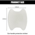 thumbnail image 3 of HAHADAXA 4PCS Car Door Handle Cup Stickers, Carbon Fiber Scratch Auto Door Protective Film, Non-Marking Car Door Bowl Protector, Door Handle Paint Cover Guard Universal for Most Cars, SUV, Va, 3 of 6