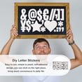 thumbnail image 2 of 2 Sets Business Letter Stickers Diy Letter Stickers Adhesive Mailbox Bulletin Letter Decal, 2 of 9