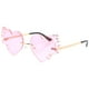 thumbnail image 2 of KAKOWELY Gafas de sol de moda Gafas de sol de moda con forma de corazón Gafas de sol de corazón para mujeres y niñas, 2 of 5