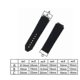 thumbnail image 2 of Watch Bracelet For Hublot Big Bang Classic Fusion Folding Buckle Silicone Rubber Watch Strap Watch Accessories Watch Band Chain-black-black Clasp, 2 of 5