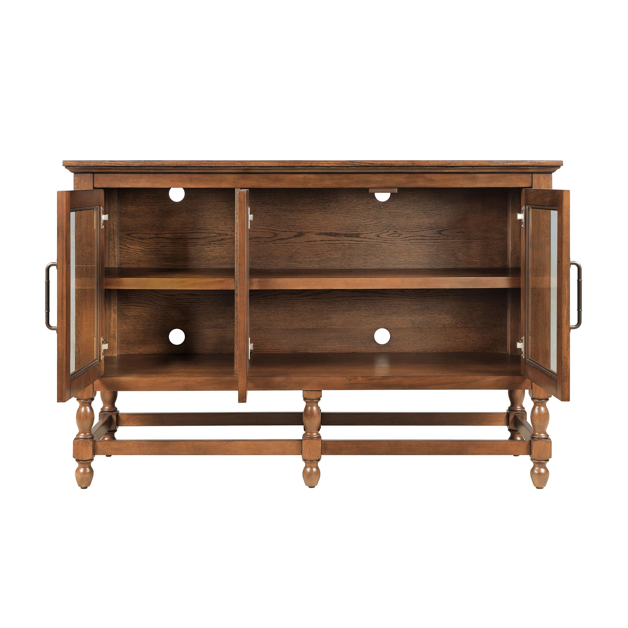 The Pioneer Woman Harper Buffet Cabinet, 3 Interior Shelves, Homestead Brown