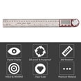 thumbnail image 3 of Angle Digital Détecteur Ruler 11 Pouces/300mm Acier Inoxydable Angle Détecteur Protracteur avec Écran LCD Zéro, 3 of 8