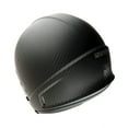 thumbnail image 6 of Martian Genuine Real Carbon Fiber Motorcycle Full Face Helmet HB-B2 Open Face Matt Carbon Black, DOT Approved, 6 of 7