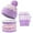 Purple, variant on ShomPort Kids Winter Beanie Scarf Gloves Set Fleece Lining Hat Neck Warmer Mitten 1-6Y