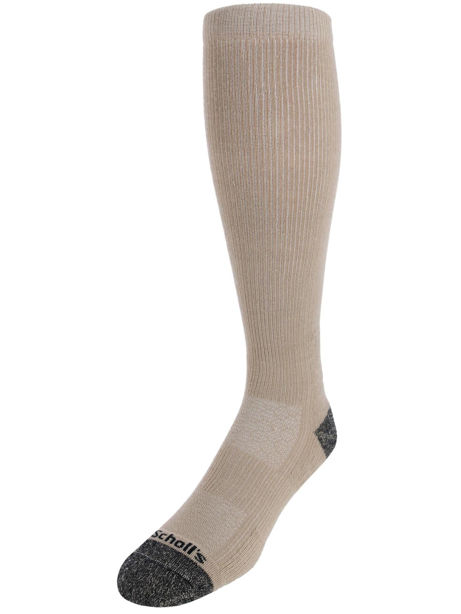 Dr. Scholl's Over The Calf Compression Work Sock (1 Pair) (Men ...