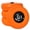 Orange + Black, variant on LuckyNote Heavy-Duty 10" Flat-Free Tire & Wheel, 4.10/3.50-4, PU Foam, 5/8" Bore for Hand Truck, Lawn Mower, Dolly, Black/Yellow