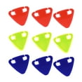 thumbnail image 3 of Señal triangular reflectante para ciclismo nocturno (9x), señal de tráfico triangular de alta visibilidad para bicicletas, reflector brillante para, 3 of 8