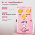 thumbnail image 2 of Pedal de guitarra Fuzz JOYO TINY-HUGE JF-26 Classic Vintage Tone, 2 of 6