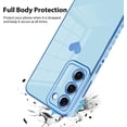 thumbnail image 3 of Samsung Galaxy S23 5G Case Love Heart 6D Plating Electroplate Luxury Elegant Case Camera Protector Soft TPU Shockproof Protective Corner Back Cover -Blue, 3 of 10