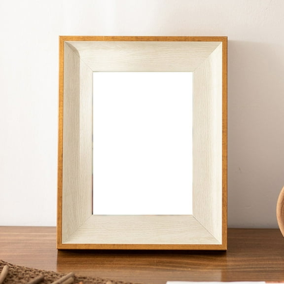 Vintage Plastic Photo Frame Home Photo Decor Photo Frame Office Desktop Display Poster Frame Rectangle Photo Frame