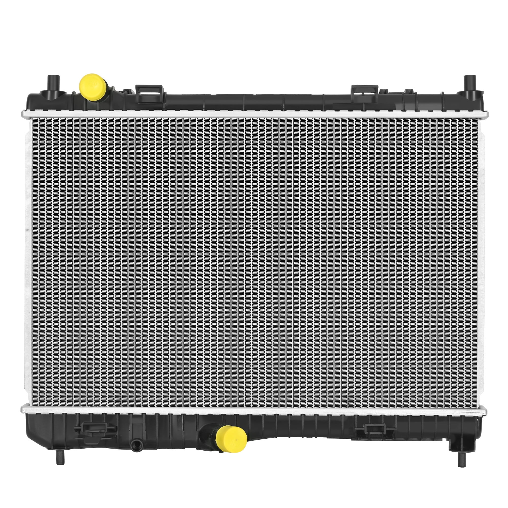 LEDKINGDOMUS Direct Fit Aluminum Radiator for 2003-2007 Ford Courier 1.6L L4 & 2005-2016/2019 Fiesta 1.6L L4 Replaces AE8Z8005B CU13201