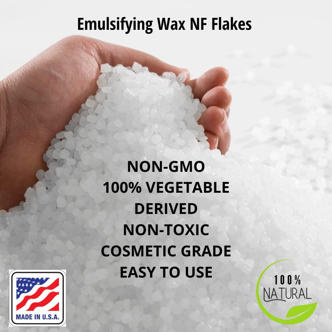 Non-GMO Emulsifying Wax NF Pastilles - 16oz.