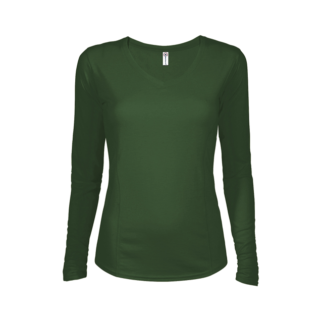 Delta Dri 30/1's Women's Performance Long Sleeve Tee - 56535L
