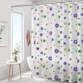 thumbnail image 1 of Cortina de ducha impermeable a prueba de moho, juego de cortinas de baño gruesas, cortina de partición sin perforaciones, cortina de puerta, cortina de ventana, 1 of 6