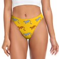 thumbnail image 1 of Fotbe Leopard Print Tanga Sin Costuras para Mujer con Estampado – Panties Invisibles, Transpirables y Cómodos para Uso Diario-Large, 1 of 6