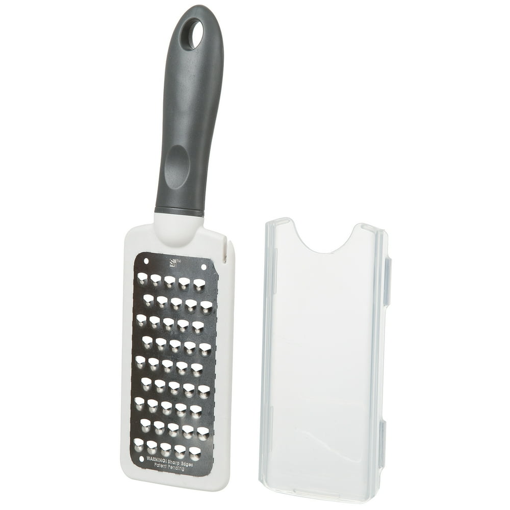 Prep Solutions Stainless Steel HandHeld Medium Grater With Cover