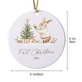 thumbnail image 3 of Xihbxyly Oferta Del Día Liquidación Adorno de Acrílico Mi Primer Recuerdo Navideño Adornos Navideños 2024 Regalos Navideños, 3 of 6