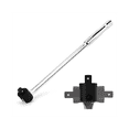 thumbnail image 1 of 1/2 Breaker Bar 18-Inch Length Rotating Flex Head -V Steel Breaker Bar 1/2 Inch Drive, 1 of 7
