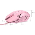 thumbnail image 4 of lionlar Colorful LED Backlit USB Wired Gaming Mouse Silent For Laptop PC Gamer, 4 of 6