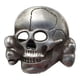 thumbnail image 1 of Skull Badge Brooch Pin Medal Emblem High Quality Metal Medal Album Gifts, 1 of 5