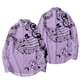 thumbnail image 3 of Camisas Hombre Manga Larga Camisa de hombre 3d Impresión digital Camisa de manga larga Calle al libre (Purple, L), 3 of 5