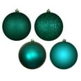 thumbnail image 1 of Vickerman N590741 Assortiment d'Ornements 2.75 Po. Finition Bleu Sarcelle Foncé - Boîte de 20, 1 of 1