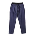 thumbnail image 3 of Men's Casual Straight Leg Joggers Trousers, Elastic Waist Drawstring Wide Leg Pants, Quick Dry Lightweight Breathable Cargo, Gym Workout Running Athletic Daily Activewear, 3 of 3