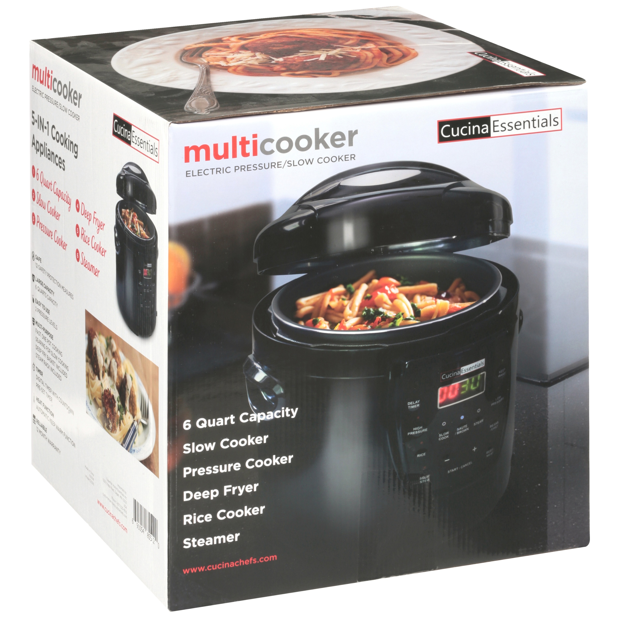 Cucina Essentials Electric Multi-Cooker - image 2 of 5