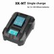 thumbnail image 4 of Nueva Carga Nica MT Rápida Charger Es la Herramienta Eléctrica For Makita Adecuada 14.4-18V Batería de Litio Paquete US-Plug Abs Negro 1 Pieza, 4 of 6