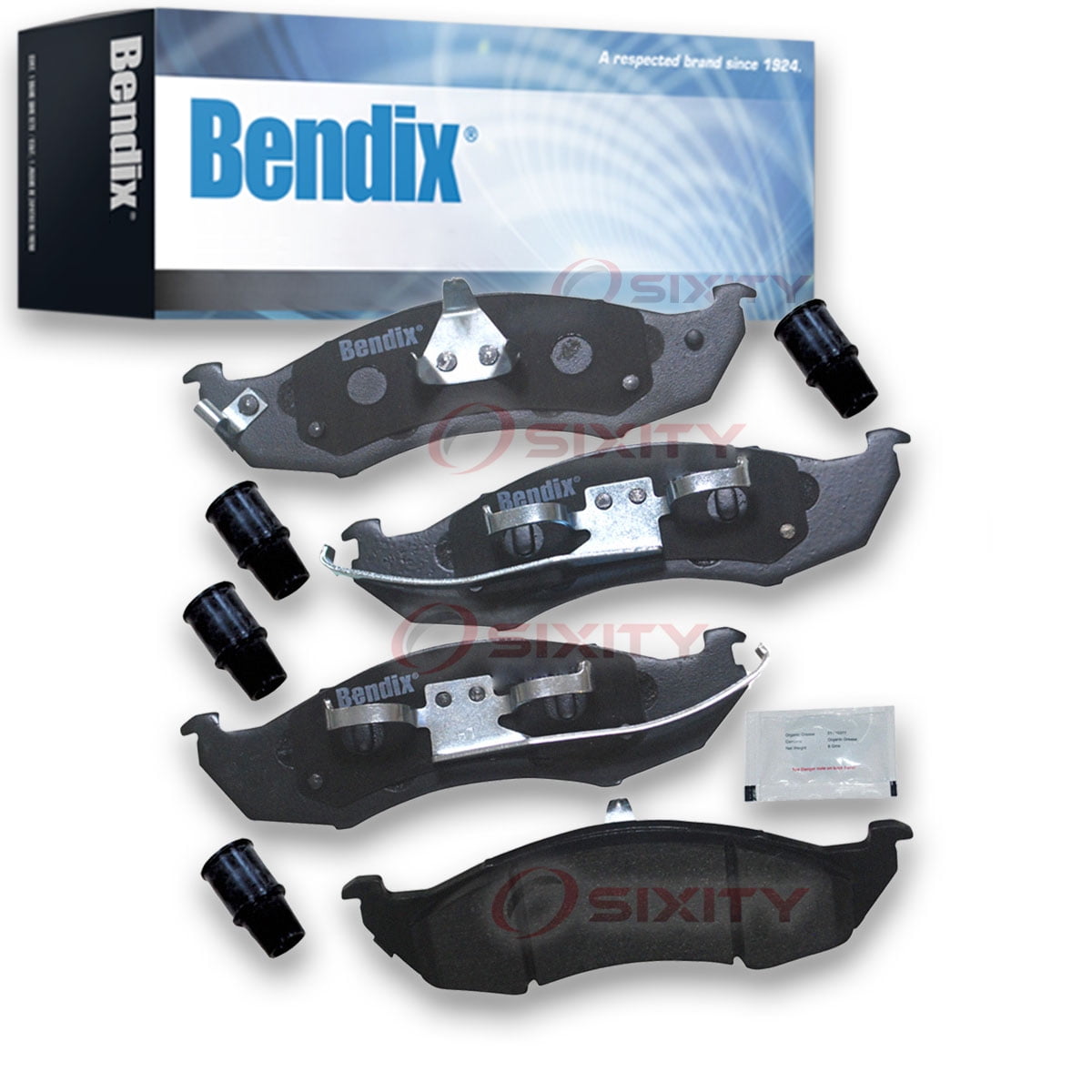 Bendix Brakes Disc Brake Pad Set Fits select: 1993-2002 NISSAN QUEST, 1993-2002 MERCURY VILLAGER