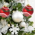 thumbnail image 1 of YSNOOWE 100Pcs Round Plastic Ornament Caps Replacement Ornament Caps Secure Attachment for DIY Enthusiasts, 1 of 8