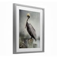 thumbnail image 3 of Stupell Industries Peaceful Marsh Perch Gray Framed Print Under Glass design by Kelley Parker, 21 x 17, 3 of 10