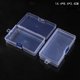 thumbnail image 4 of Caja de almacenamiento transparente de plástico cuadrado, contenedor de cuentas de joyería, caja de accesorios de herramientas de pesca, artículos pequeños, estuche organizador de artículos diversos, 4 of 5