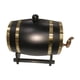 thumbnail image 4 of Barril de vino de roble con soporte, barril de vino, estilo vintage, barril de envejecimiento de roble, dispensador de cerveza para bebidas , 1.5L, 4 of 9