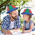 thumbnail image 4 of LYTIVAGEN Detachable Adult Propeller Hat Baseball Cap Rainbow Top Hat Brightly Rainbow, 4 of 4
