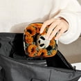 thumbnail image 6 of Panda Mini Plush Sanitary Napkin Pouch - Makeup Bag, Period Bags for School, Small Travel Toiletry Bag for Women - 4.7x6.6x6.6 in, 6 of 6
