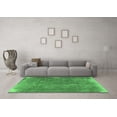 thumbnail image 3 of Ahgly Company Indoor Square Persian Emerald Green Traditional Area Rugs, 5' Square, 3 of 4