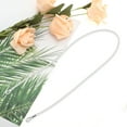 thumbnail image 4 of Unique Bargains 1 Pc Durable Handbag Strap for Office White PU Metal, 4 of 5