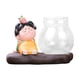 thumbnail image 1 of Jarrón hidropónico Tang Lady con soporte de resina, terrario decorativo. EstiloC, 1 of 9